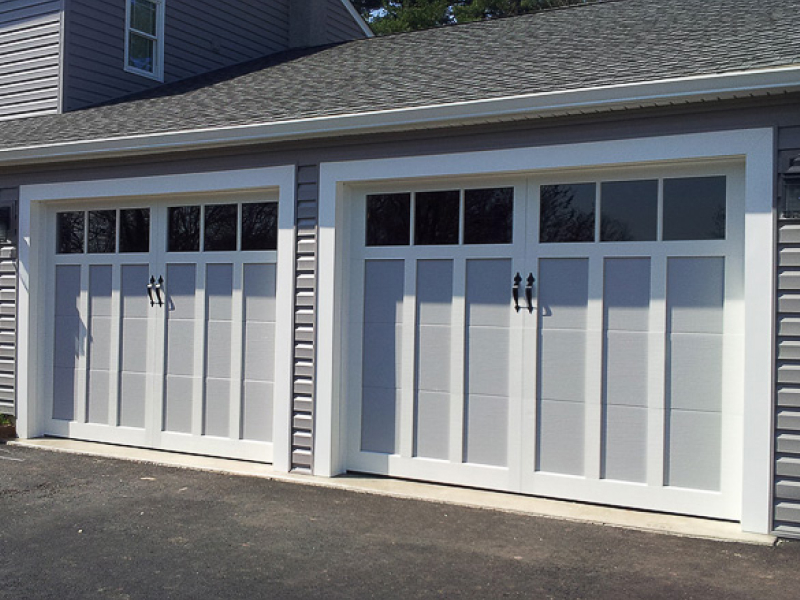 overlay garage door
